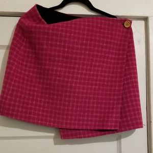 Vintage NWT! Lilly Pulitzer Pink Wool Mini Skirt